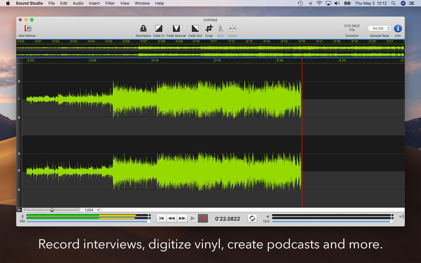 mac audio editor for podcasts